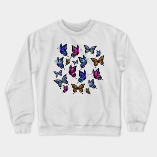 Butterflies Crewneck Sweatshirt